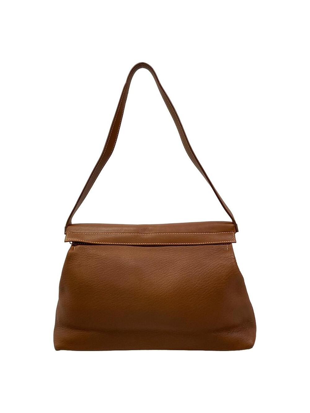 Hermes Yoeh Bag Noisette Chevre Veau #371748H11B